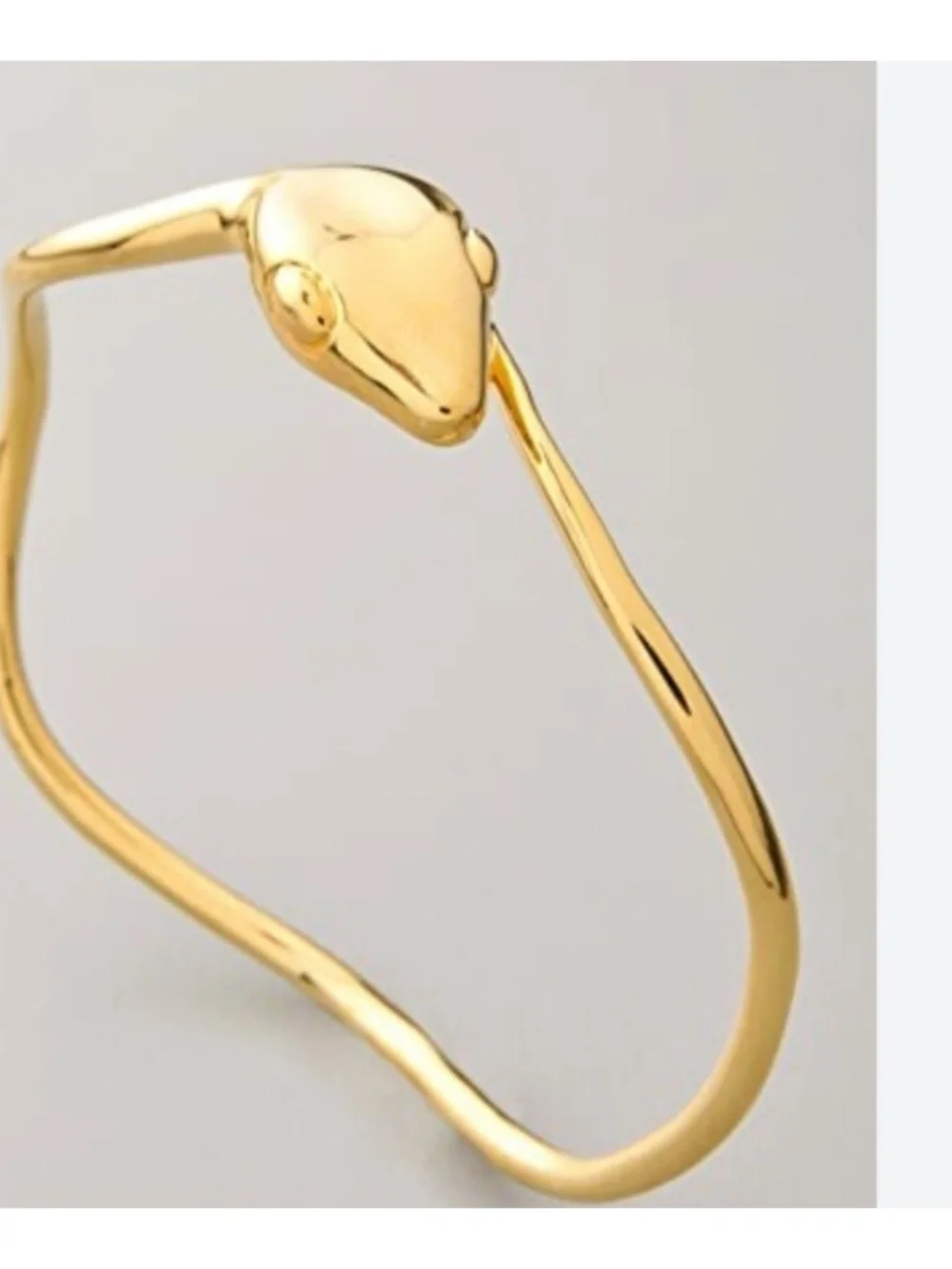 Tory Burch Serpant head stacking bangle setx3